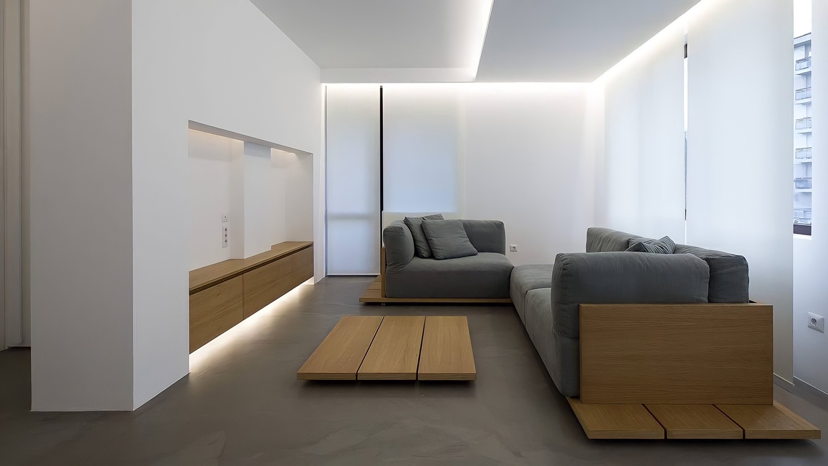 ห้องพักผ่อน?Minimal Modern Style