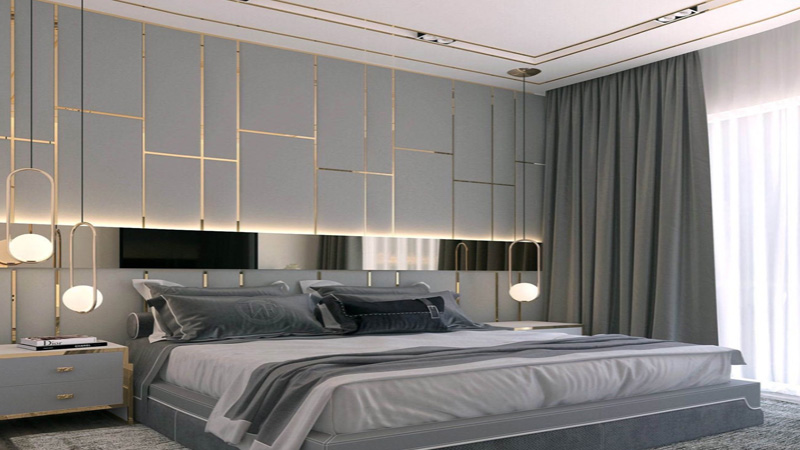 ตัวอย่างที่1 Built-in ห้องนอน Luxury Style